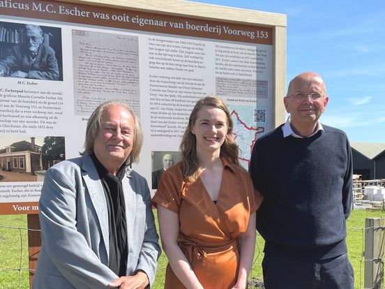 Kunstenaar Escher had boerderij in Zoetermeer en kwam er geregeld