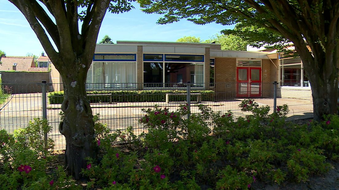 De in 2013 gesloten basisschool in Kats
