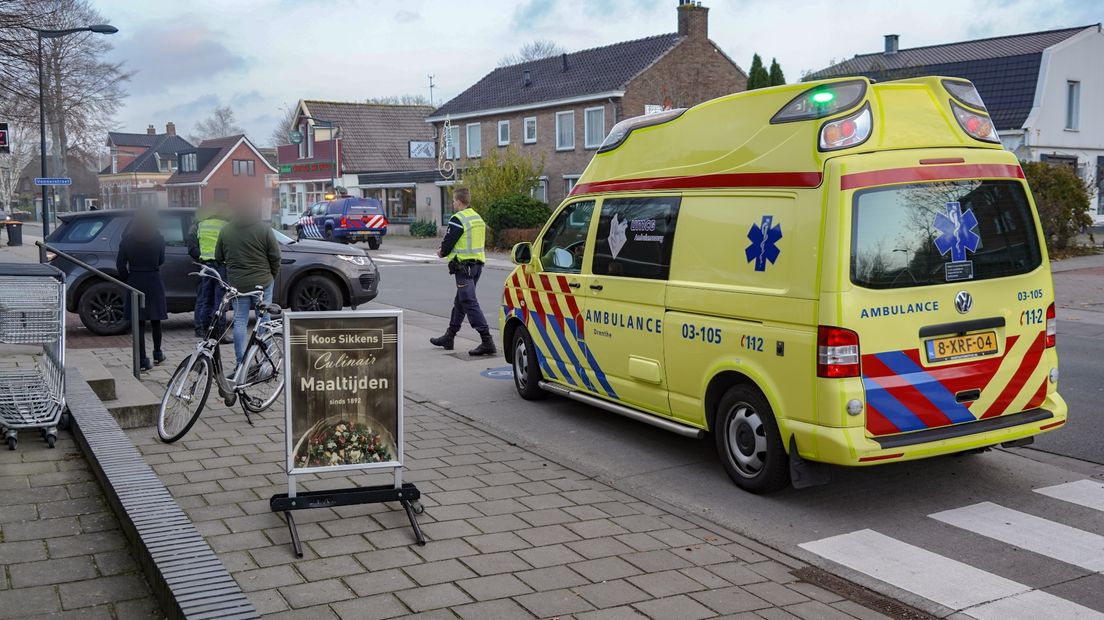 Plaats van het ongeluk in Paterswolde
