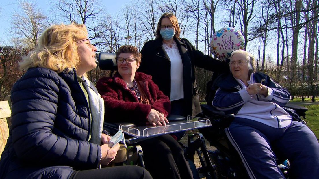Angelique Krüger strijdt voor een 'belevingstuin' in Ermelo.