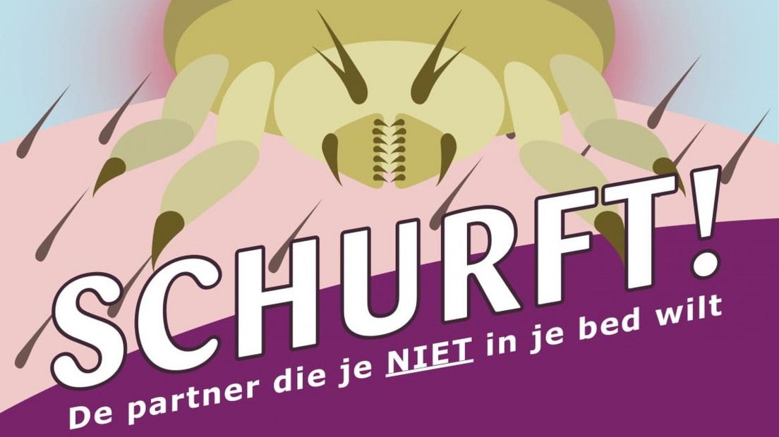 Deel van een poster die GGD Haaglanden afgelopen zomer heeft verspreid onder studentenhuizen