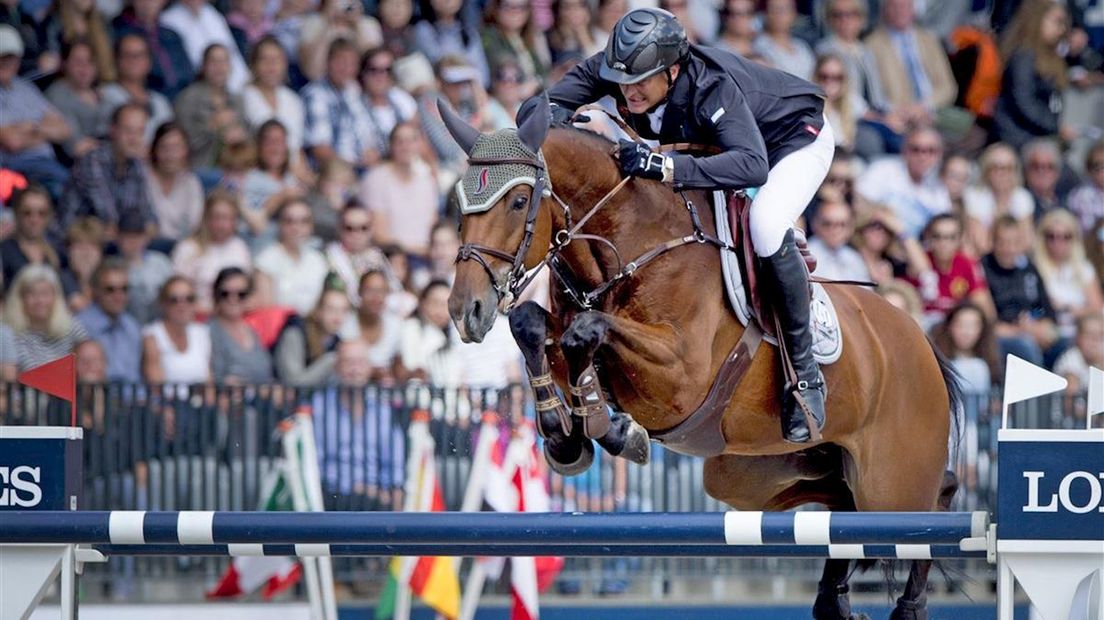 Marc Houtzager met Calimero
