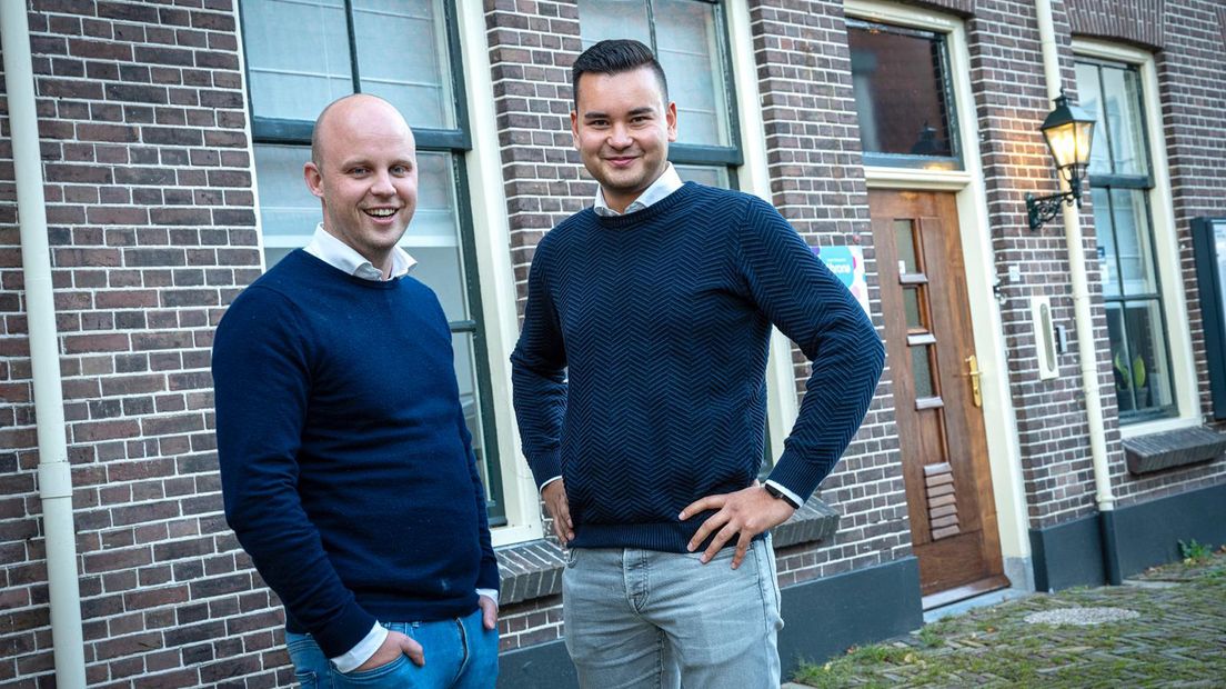 Don Janmaat (links) en Jamie de Jong gaan het nieuwe Abrona leiden.