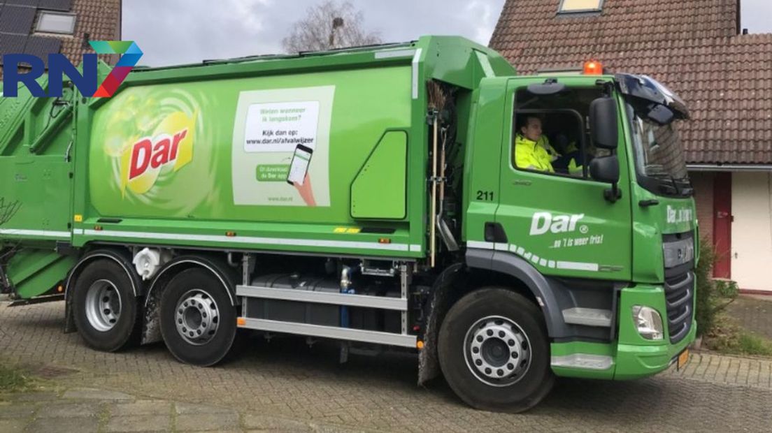 Inzamelwagen voor afval