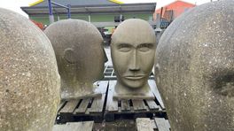 Inwoners Westerkwartier wijzen 99 plekken aan voor kunstwerk van zeven betonnen koppen