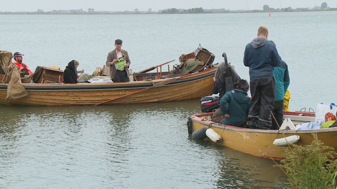 opnames voor de film 't water moge stijgen