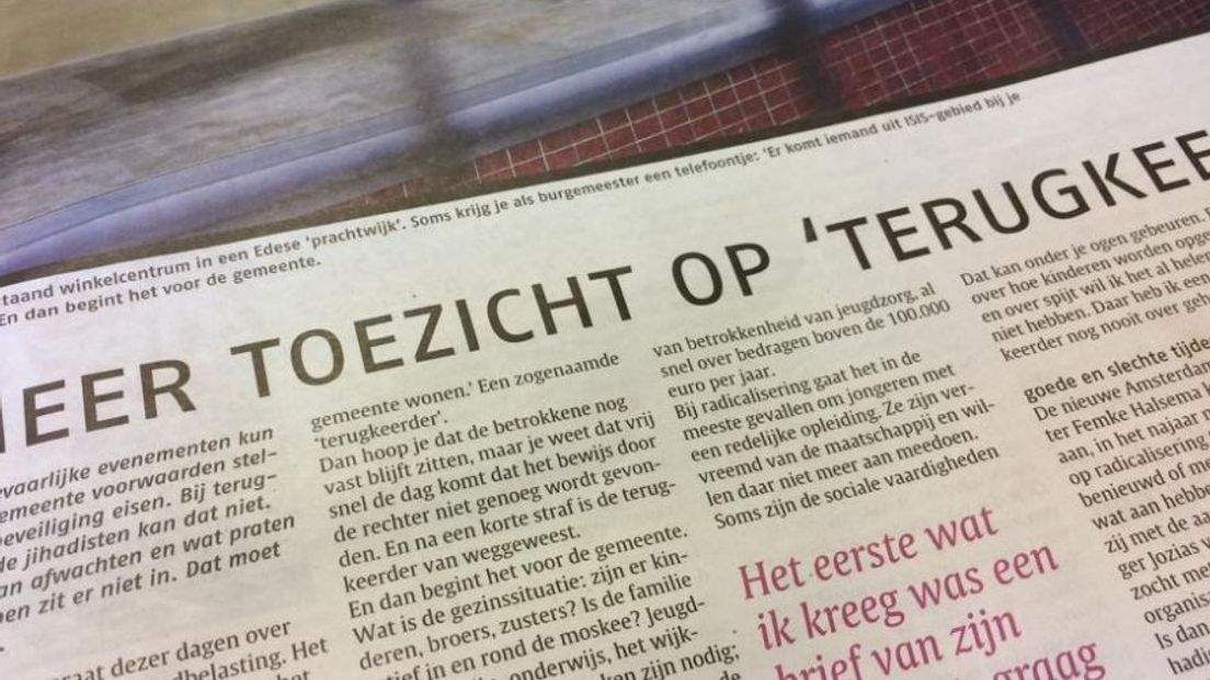Het artikel in het Nederlands Dagblad.