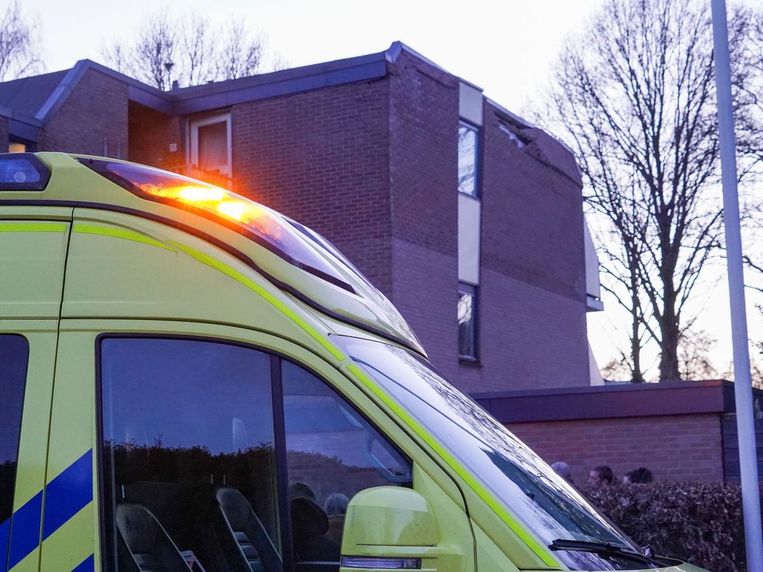 Ontploffing in flat Oosterwolde