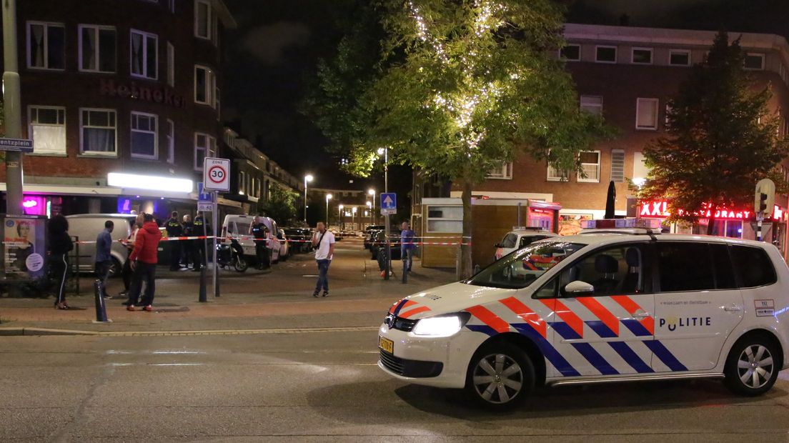 De politie doet onderzoek naar de schietpartij.