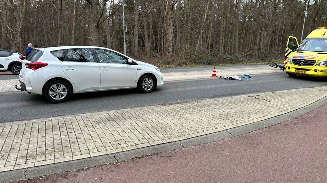 De Scheidingsweg is in beide richtingen afgesloten.