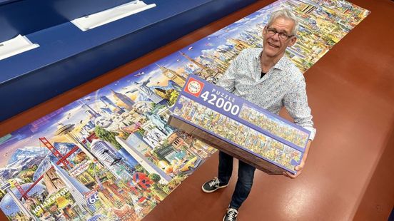Willem zoekt duizenden euro’s voor puzzel van 42.000 stukjes