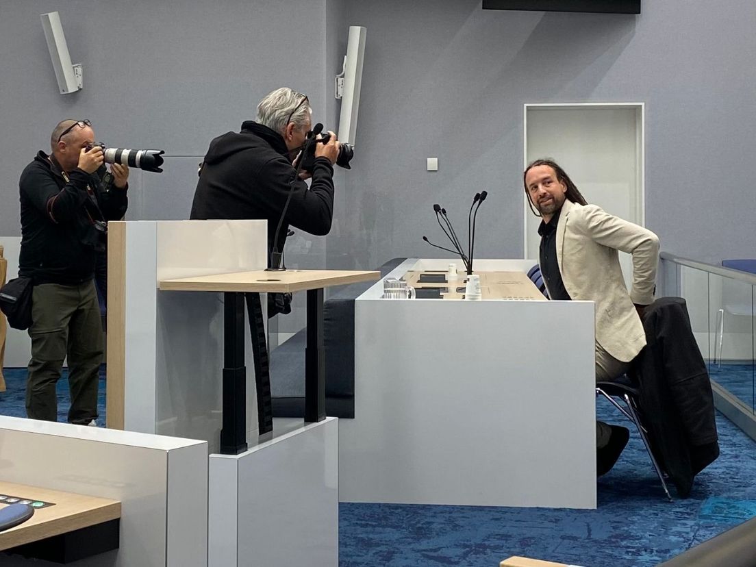 Willem Engel bij een eerdere zitting