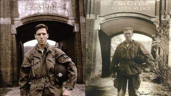 Duizenden mensen maken deze foto uit een wereldberoemde tv-serie na