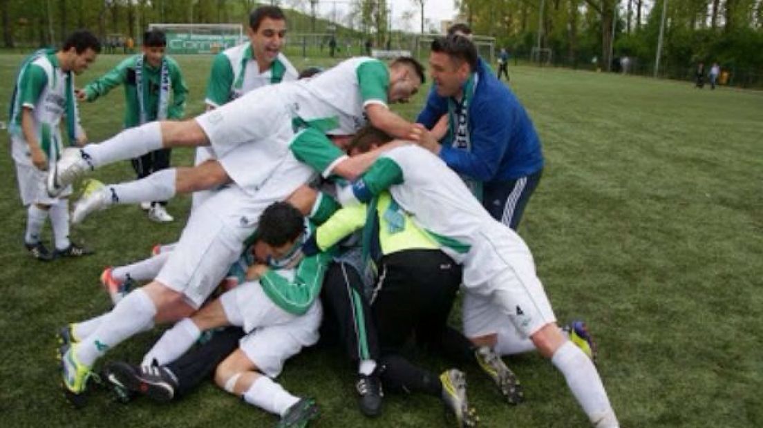 Huldiging gemeente Arnhem voor kampioen Presikhaaf