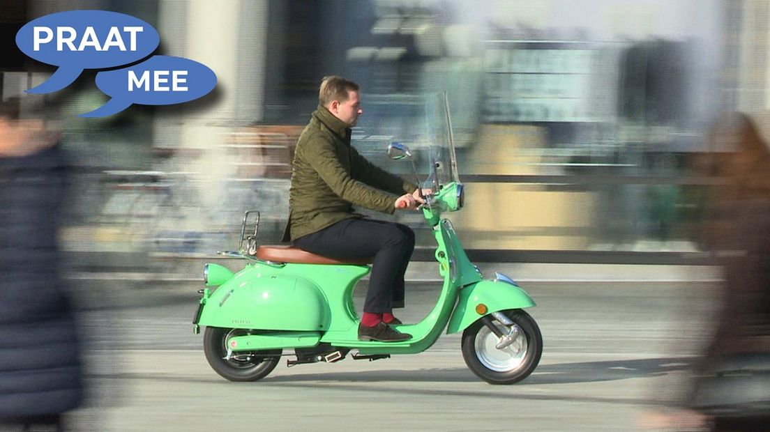 Praat mee: Scooters en brommers moeten uit het centrum geweerd worden