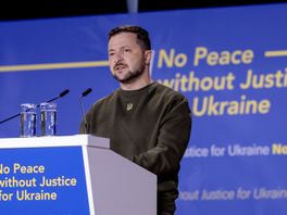 Oekraïners in Utrecht blij met bezoek Zelensky: 'Voor deze mensen is hij echt de man'