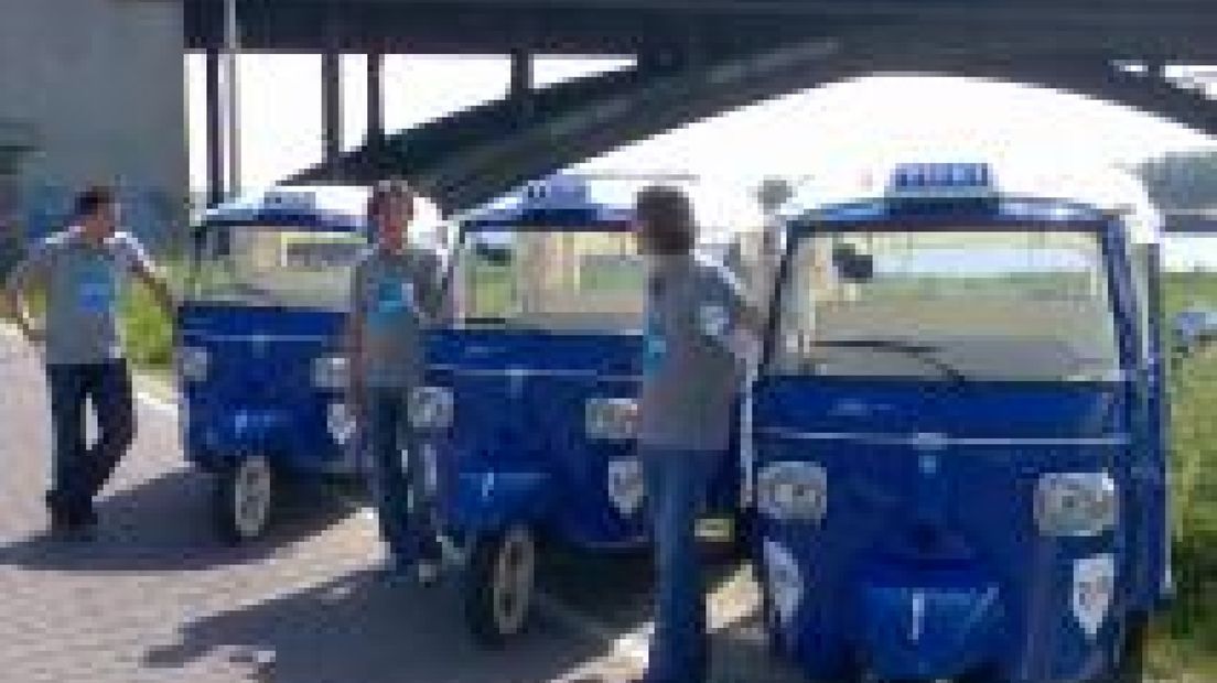 De tuktuk verovert Nijmegen