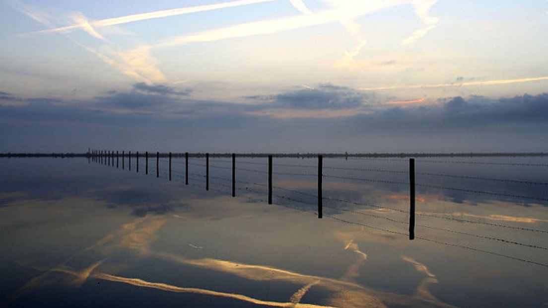 Zonsopkomst bij het Grevelingenmeer