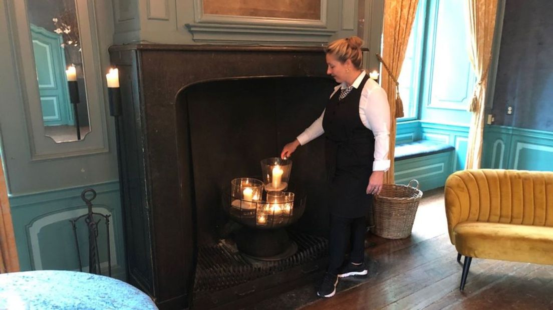 Tamara van Heteren trouwde zeven jaar geleden in Kasteel Wijenburg en werkt er nu in de bediening