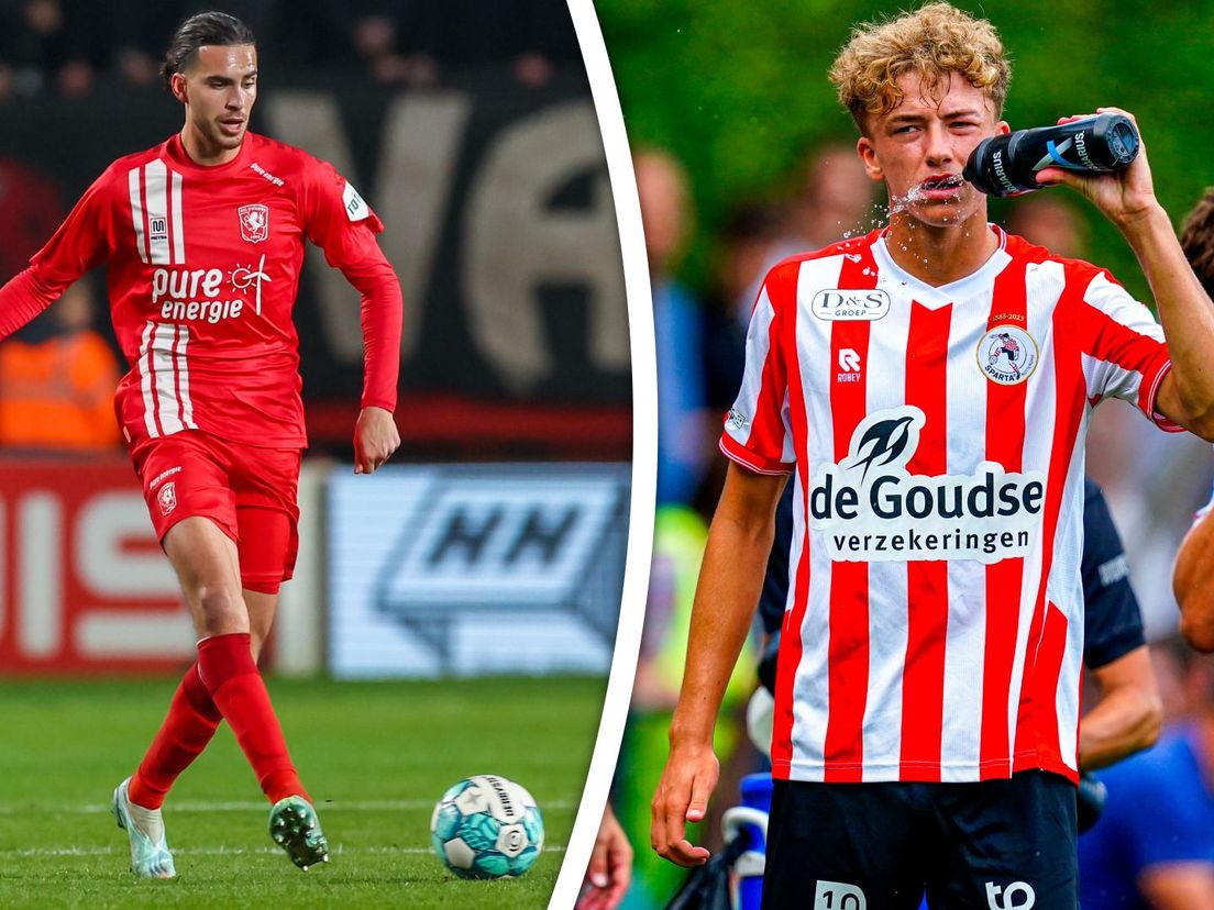 De een kwam niet naar Feyenoord, de ander verliet Sparta: Ramiz Zerrouki en Sven Mijnans