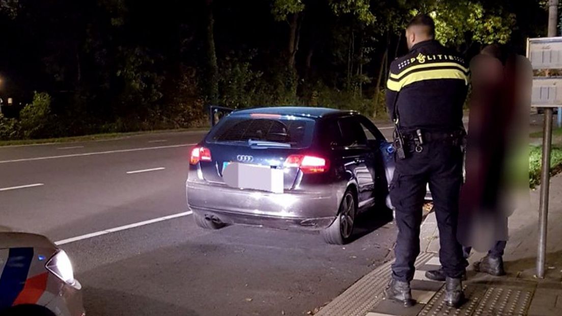 De politie hield een preventieve fouilleeractie