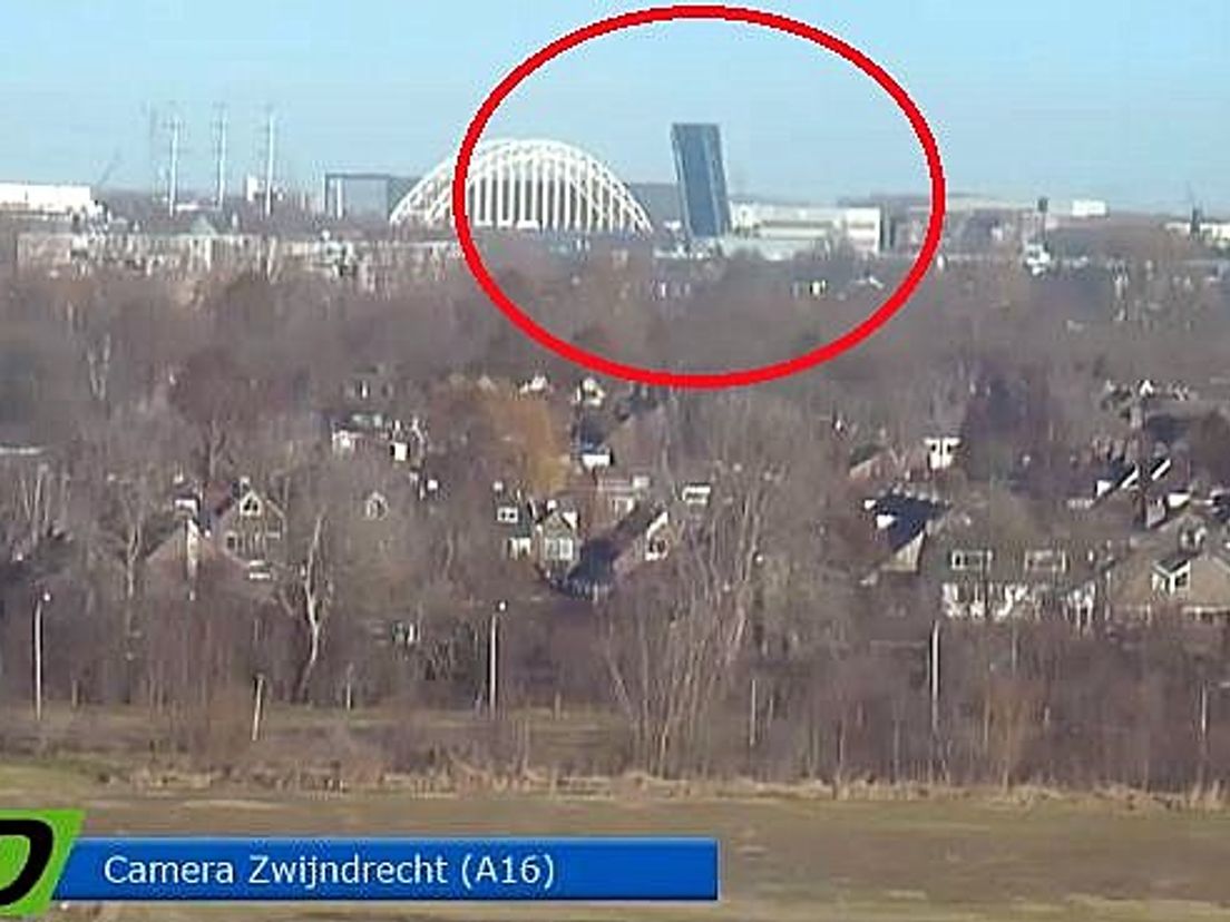 Storing de brug over de Noord (foto VID)