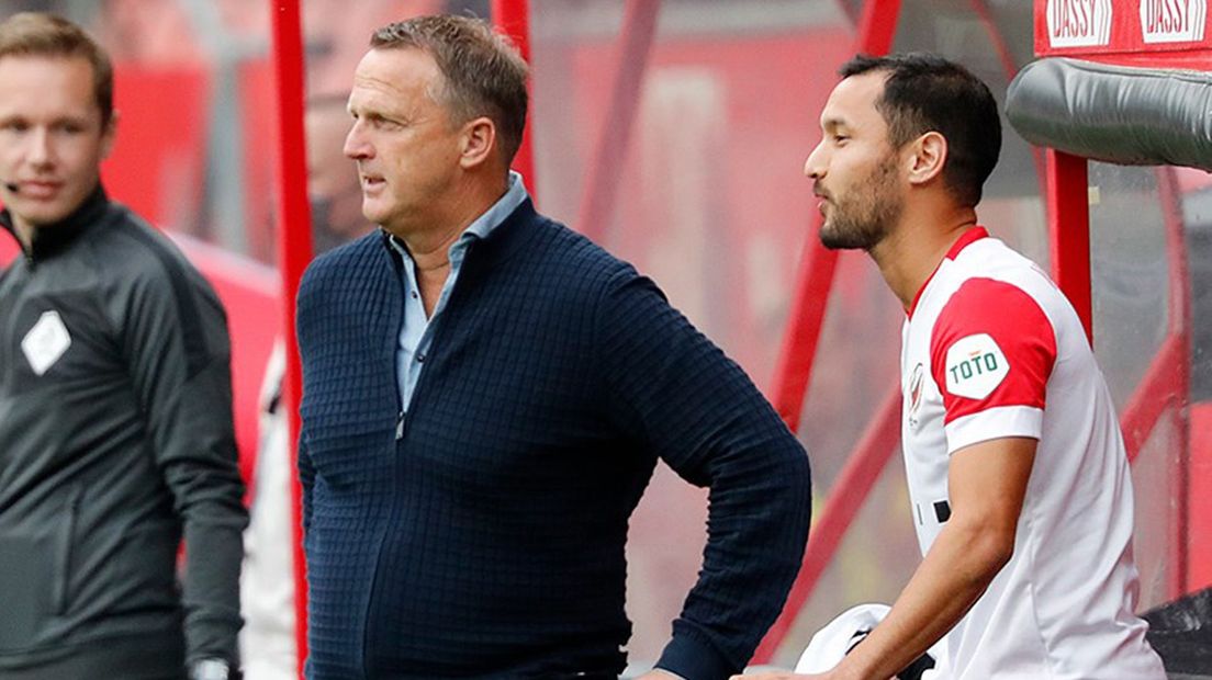 John van den Brom met Mark van der Maarel