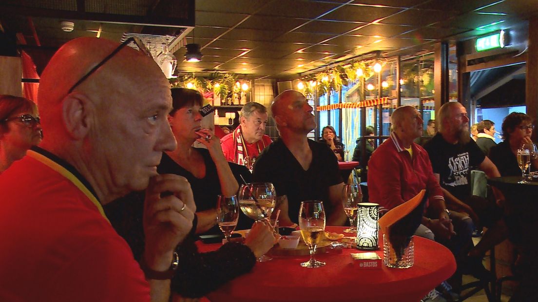 Fans Rode Duivels feesten door ondanks verlies in halve finale WK