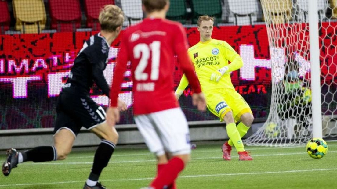 Op doel bij Silkeborg IF.