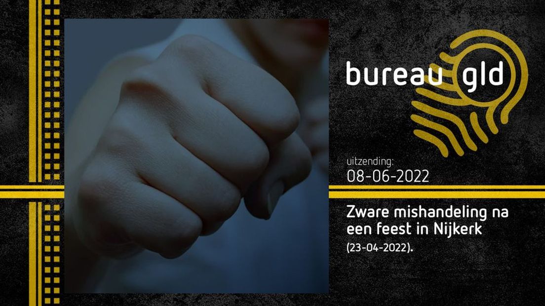Wie sloeg een slachtoffer in Nijkerk een gebroken kaak om bier?