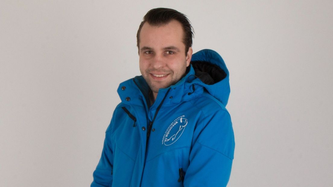 Benjamin van Dolder, voorzitter van schaatsvereniging STC De Rijnstreek