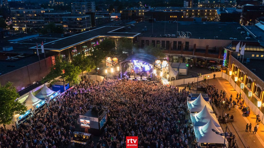 Assen wil het TT Festival onderbrengen in een nieuwe binnenstadsclub (Rechten: Kim Stellingwerf / RTV Drenthe)