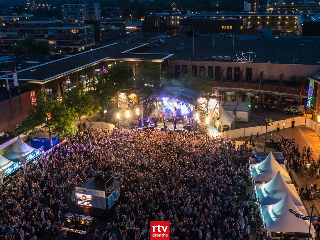 Assen wil het TT Festival onderbrengen in een nieuwe binnenstadsclub (Rechten: Kim Stellingwerf / RTV Drenthe)
