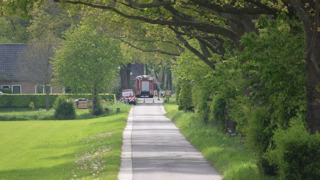 De brandweer kwam naar de Heinoordenweg in Doetinchem na een melding.