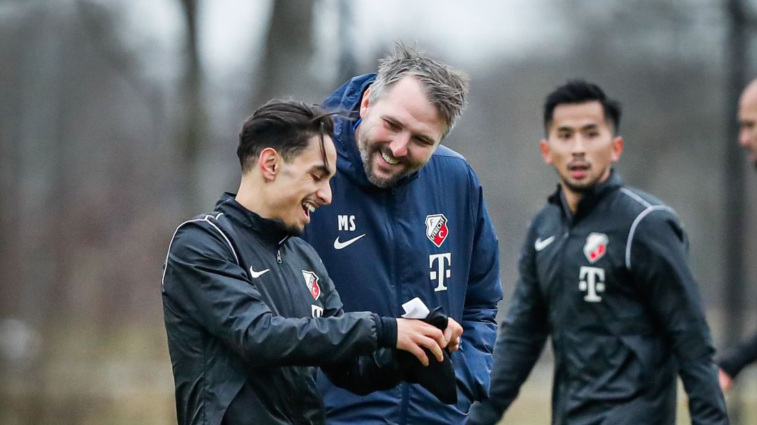 Michael Silberbauer heeft inmiddels zijn eerste trainingen achter de rug als hoofdtrainer van FC Utrecht