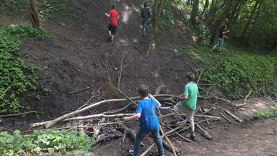 Het speelbos van de Meander is voor de tweede prijs.