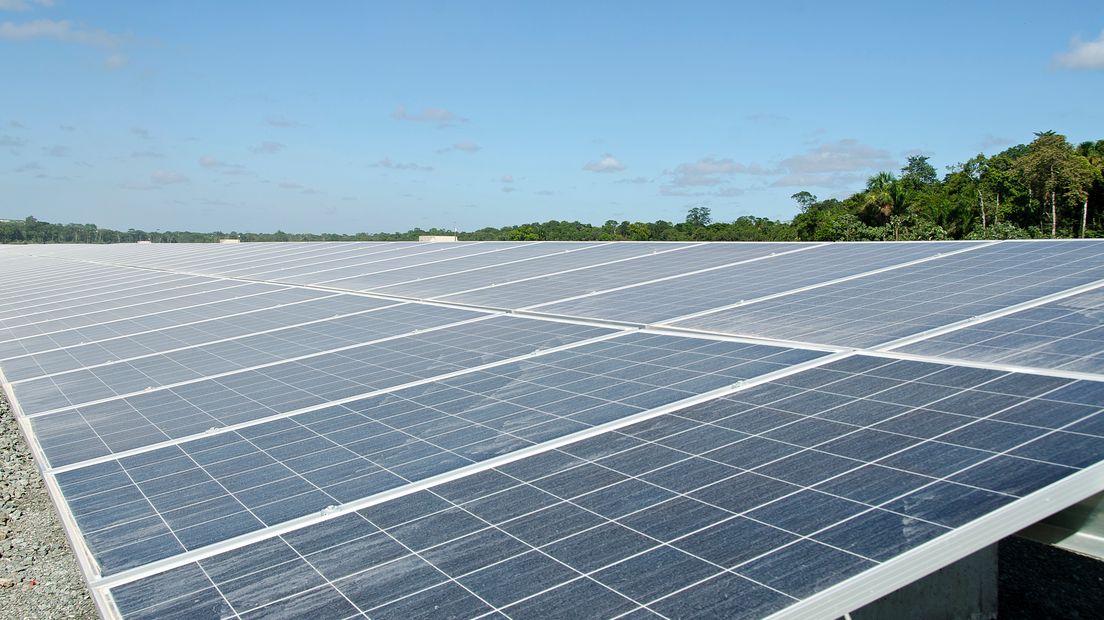 De gemeente wil het grootste zonnepark van ons land aanleggen bij Steenwijksmoer (Rechten: ANP)