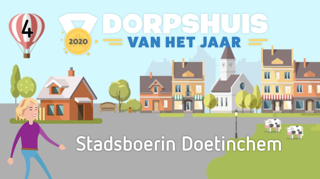Dorpshuis van het jaar - Stadsboerin in Doetinchem