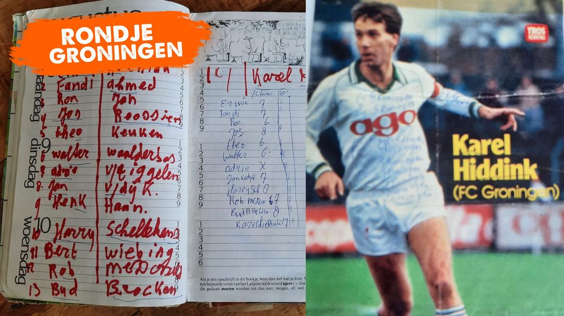 De agenda van Wedderplase