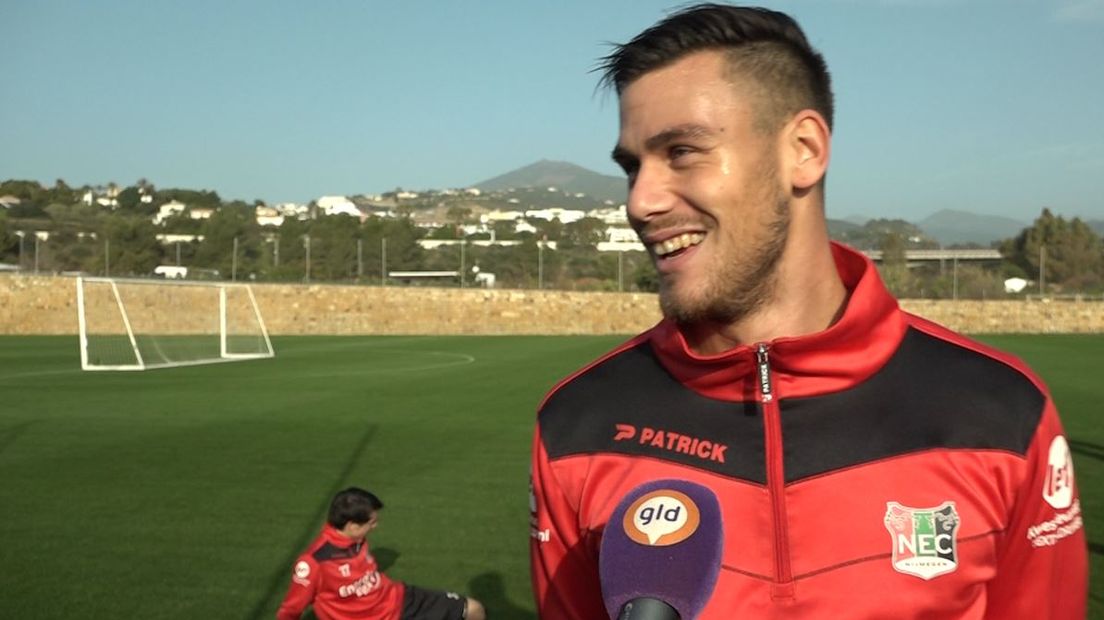 Dario Dumic moest als één van de weinigen wel trainen