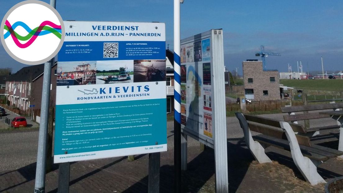 Veer Millingen - Pannerden vaart niet