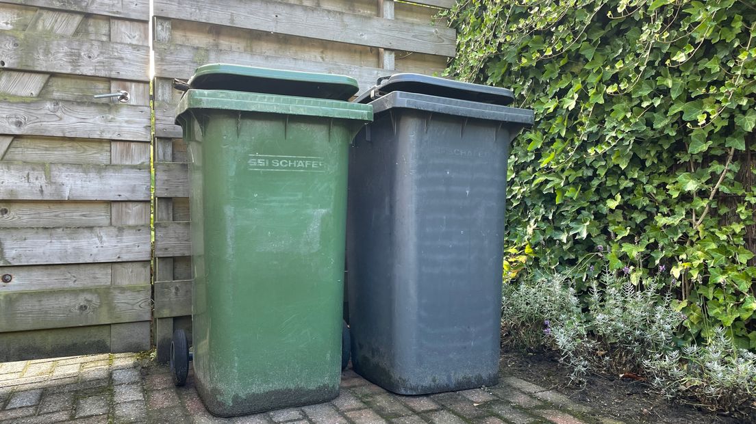 Afvalcontainers in Assen