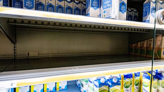 keten Zeeanemoon Schoolonderwijs Lege schappen door boerenblokkades: 'Nog twee pakken melk en dan is het op'  - Omroep West