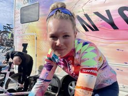 Maike van der Duin sprint na Ronde van Drenthe ook naar podium in Gent-Wevelgem