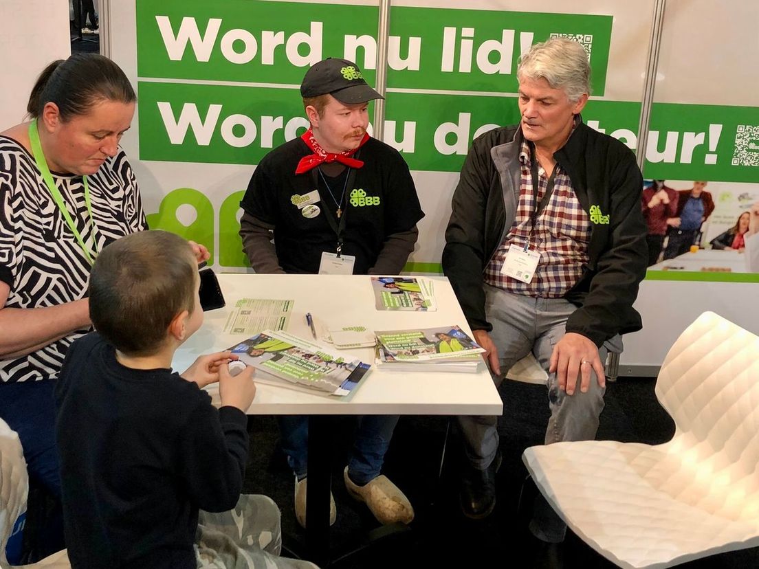 BBB was bij verschillende boerenbeurzen in de evenementenhal in Gorinchem