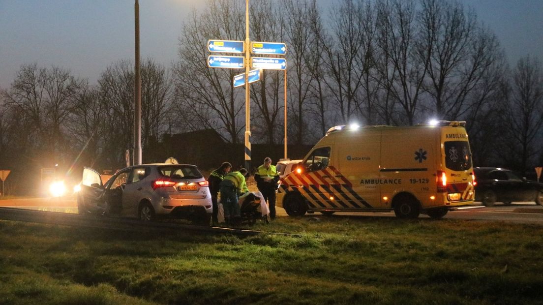 Gewonde bij ongeluk Middelburgsestraat