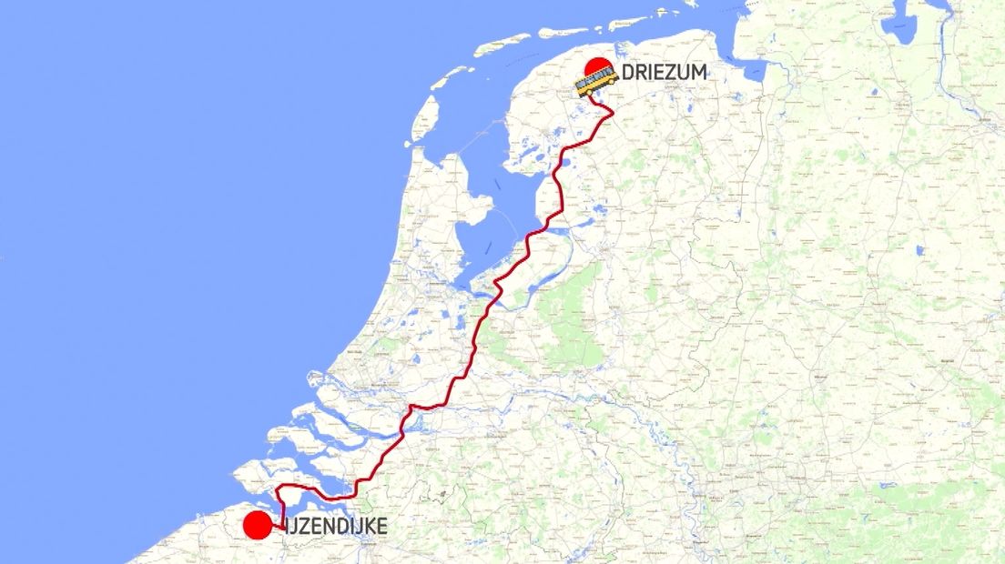 De verste uitwedstrijd van het vrouwenteam van IJzendijke