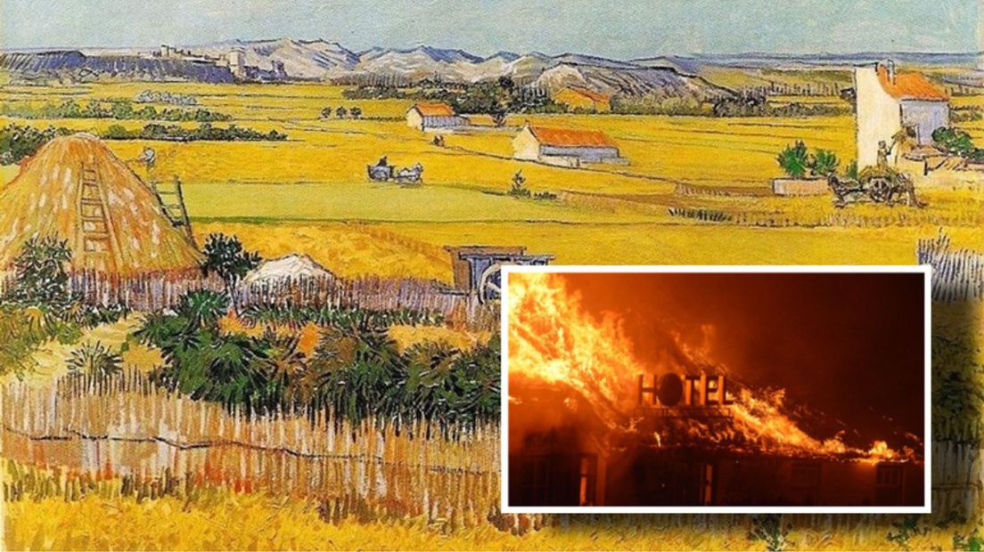 De ondernemer die een valse Van Gogh wilde slijten is aangehouden voor Blauwe Hand-brand