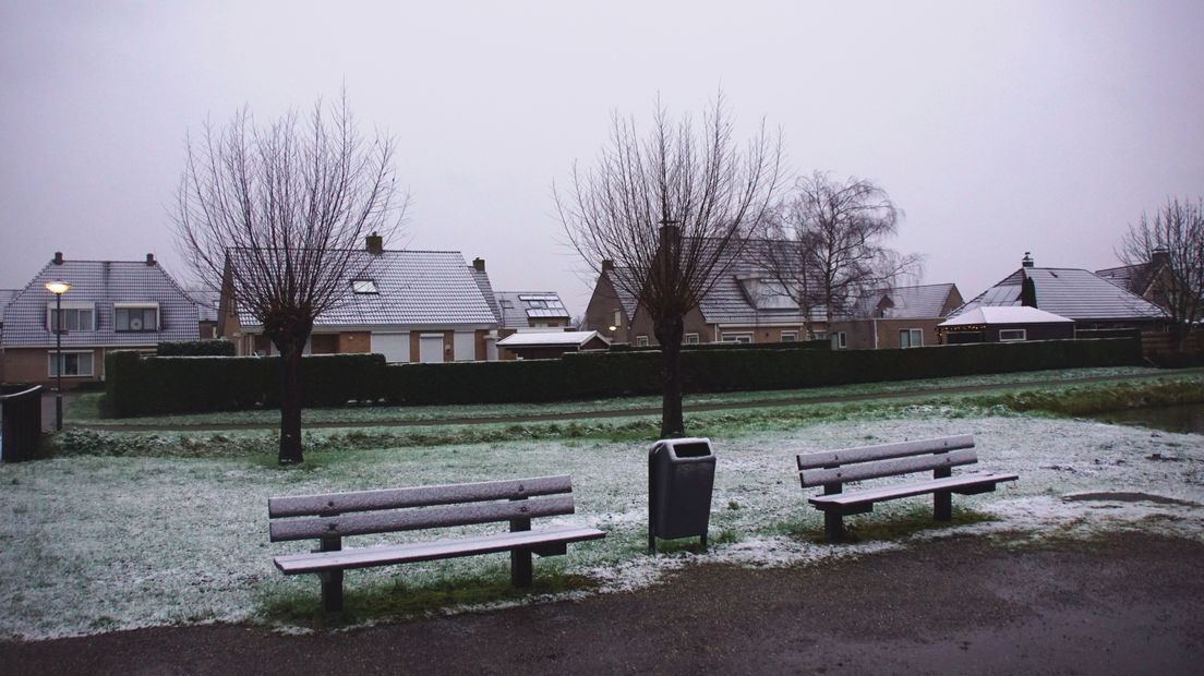 Dun laagje sneeuw zorgt voor voorpret in aanloop naar winterse zaterdag