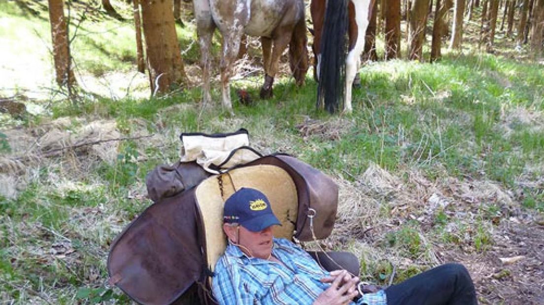 1800 km te paard, het is Noud Dirks weer gelukt